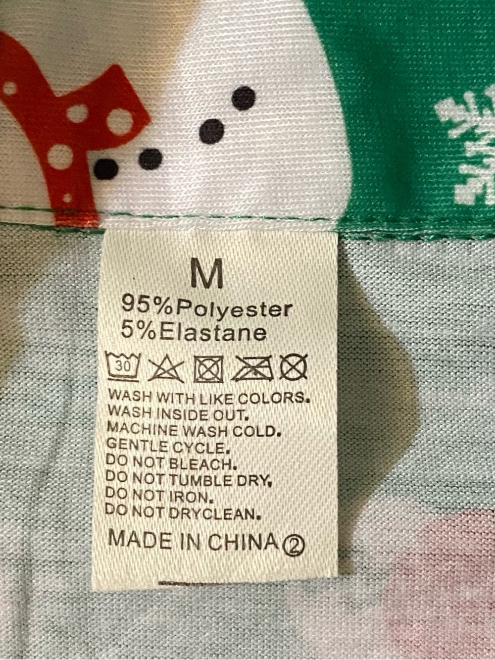 Snowman Christmas Pajama Set Size Medium NWOT - Picture 3 of 6